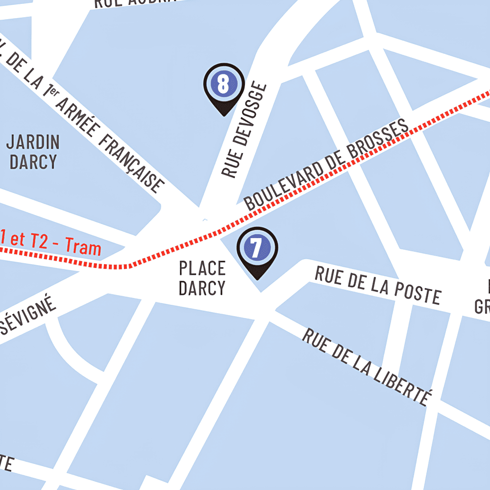 Carte JEA du cinéma le Darcy, Dijon