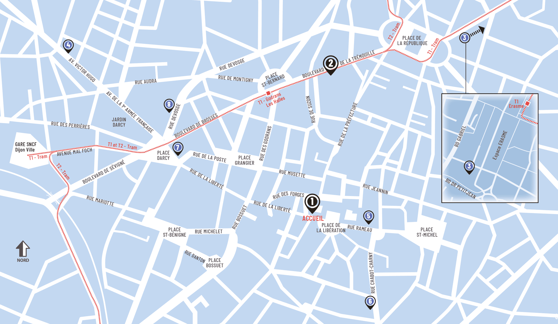Plan des lieux des JEA 2026
